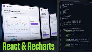 How to Create a Responsive 3D Data Visualization Dashboard | React & Recharts