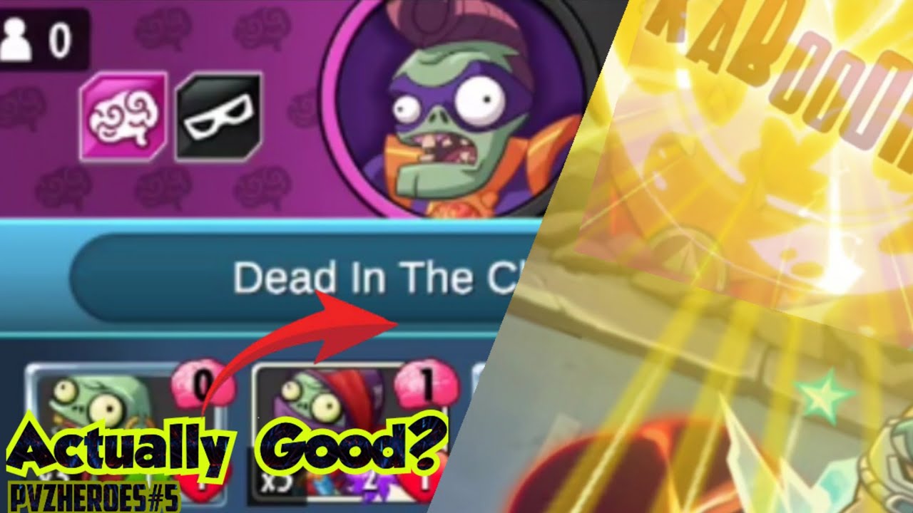 PvZheroes#5 - trying out dead in the closeth deck! (Buget baity deck)