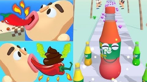 Sandwich Runner VS Juice Run - All Levels Gameplay Android iOS Ep 1