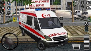 112 Acil Ambulans Simülatör Oyunu - Ambulans Sürüş Oyunu - Android Gameplay Resimi