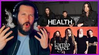 BADASS COLLAB - Health &amp; Lamb Of God &quot;Cold Blood&quot; - REACTION / REVIEW