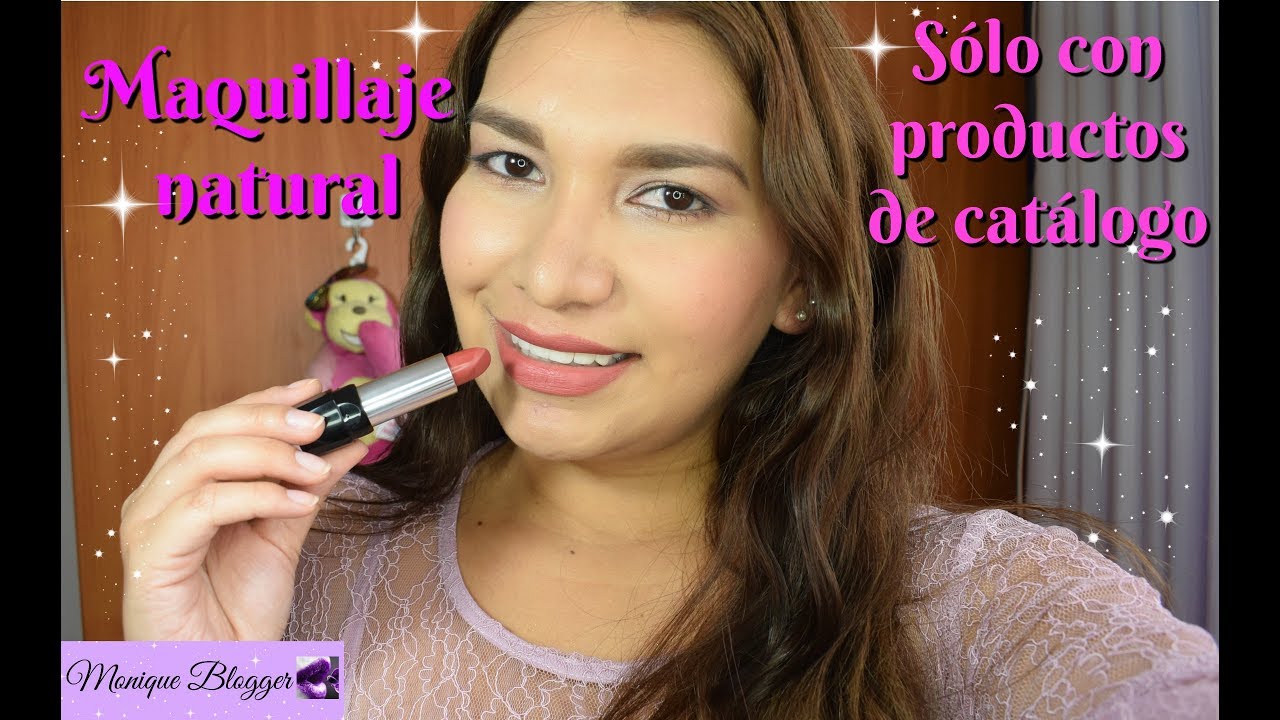 MAQUILLAJE NATURAL CON PRODUCTOS DE CATÁLOGO video to gif