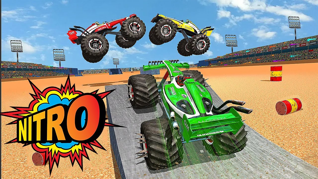 Derby Monster Truck Demolition Destruction Games Impossible Car Stunt ...