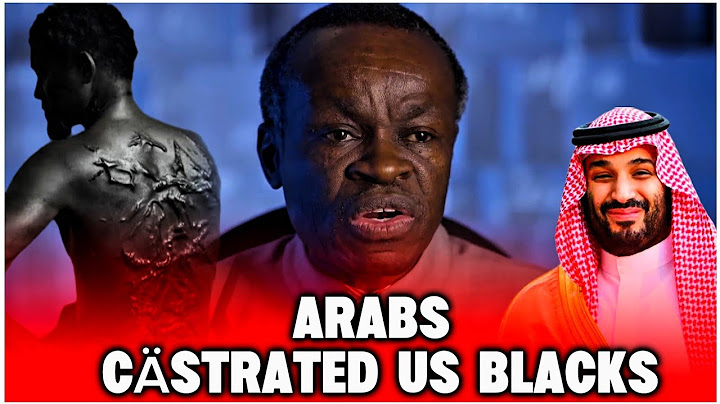 THE ARABS WERE WORSE THAN THE EUROPEANS. PROF. PLO LUMUMBA LECTURES ON ORIGIN OF SLAVERY IN AFRICA.