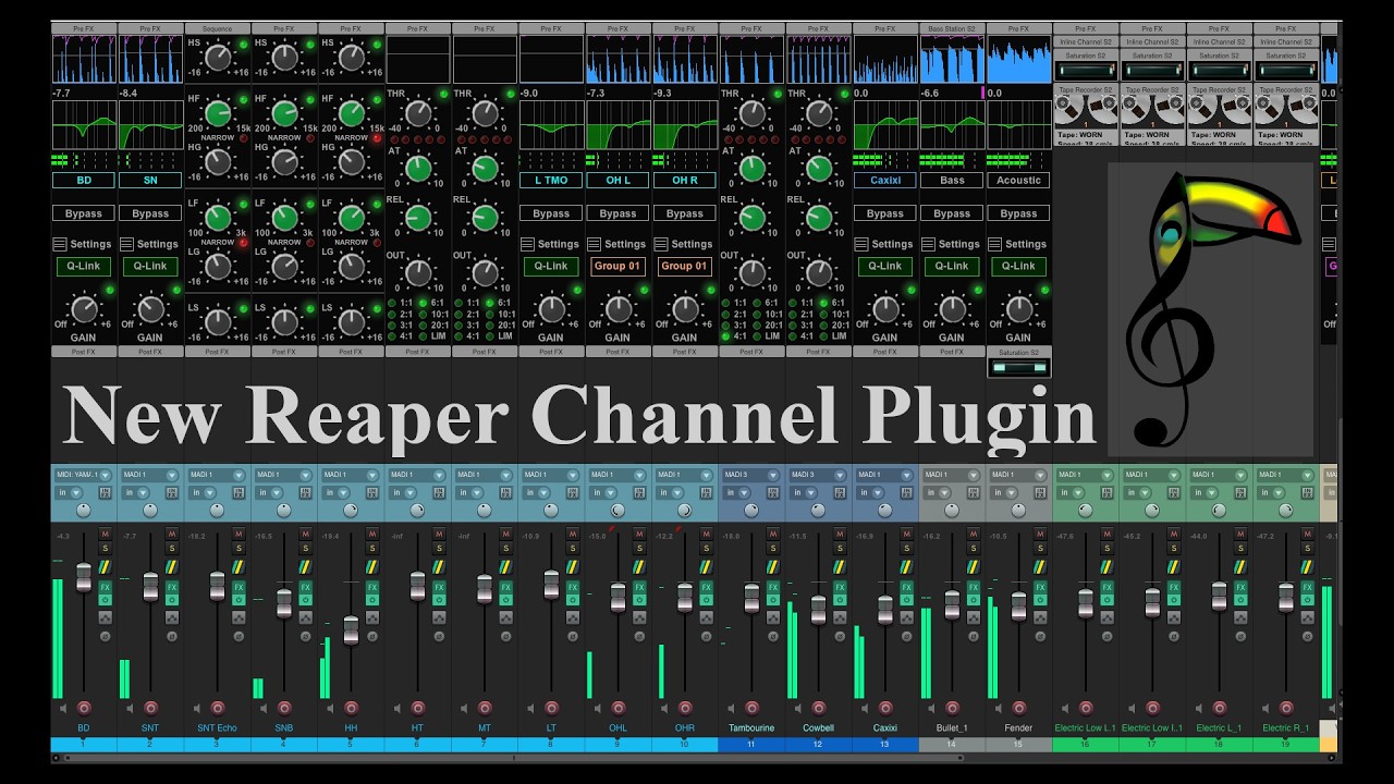 New Channel Strip plugin (Tukan Studios)