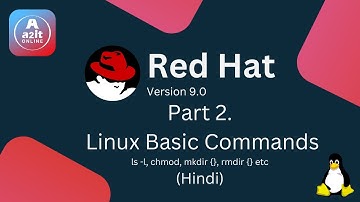 Part 2. Redhat Linux Basic Commands | ls -l, chmod, mkdir {}, rmdir {} etc