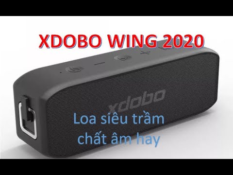 Video Loa Bluetooth siêu trầm Xdobo Wing 2020, nhỏ nhưng âm... - youtube