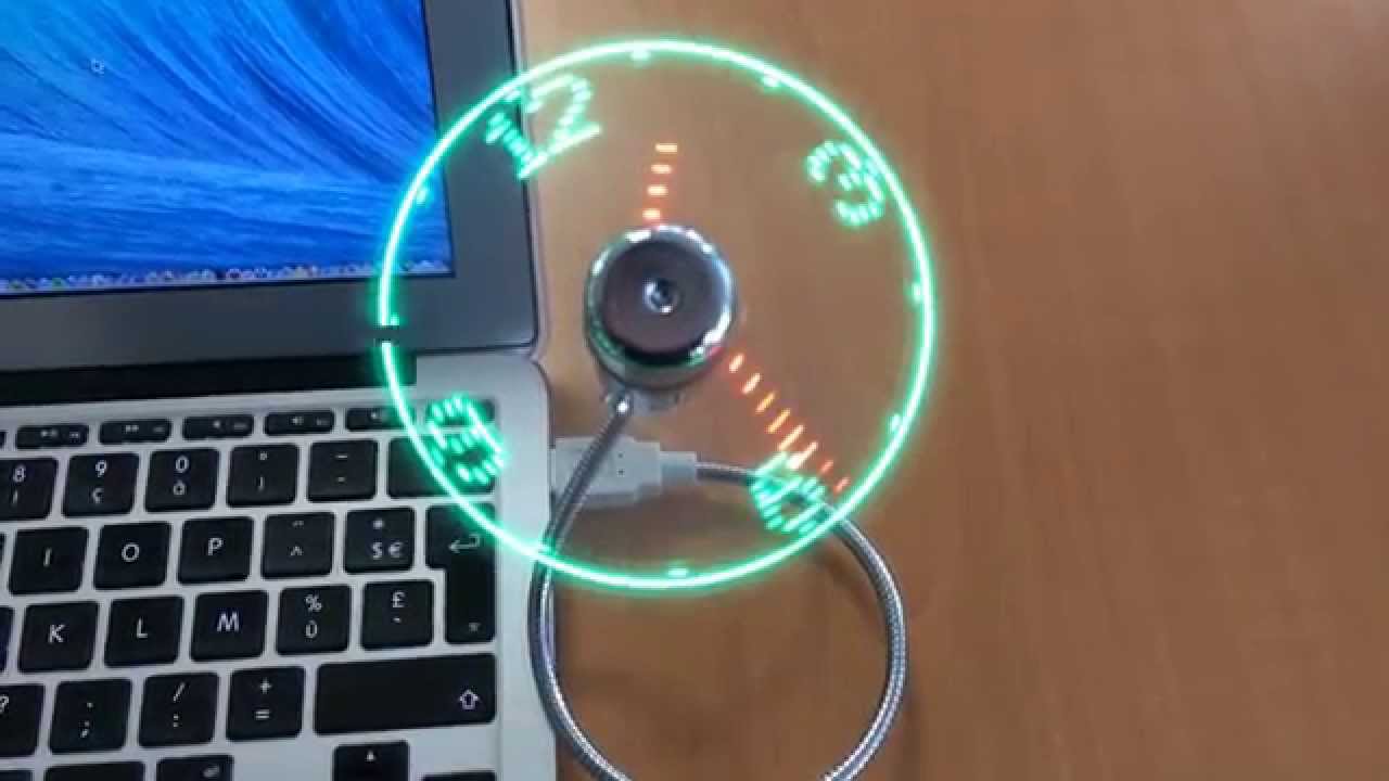Usb Fan Clock Usb Fan Clock