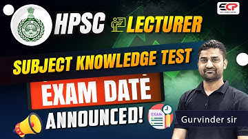 HPSC Lecturer (Civil, EE, CSE, ME) SKT Exam dates announced | Start writing practice