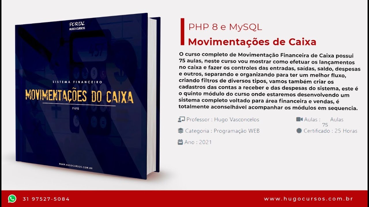 Movimentações de Caixa - Aula 01 - Introdução ao Curso - YouTube