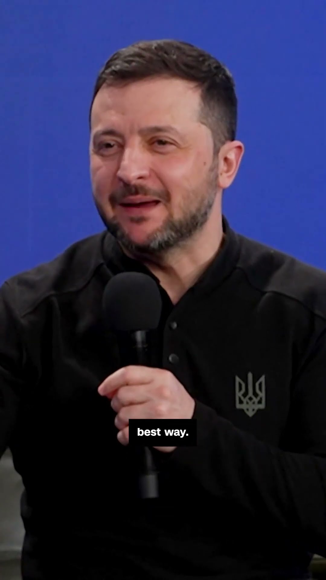 Hear Zelensky’s response when asked if he’d give up his presidency