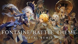Fontaine Battle Theme (METAL REMIX ft. @mntxchords & @sumes ) | Genshin Impact