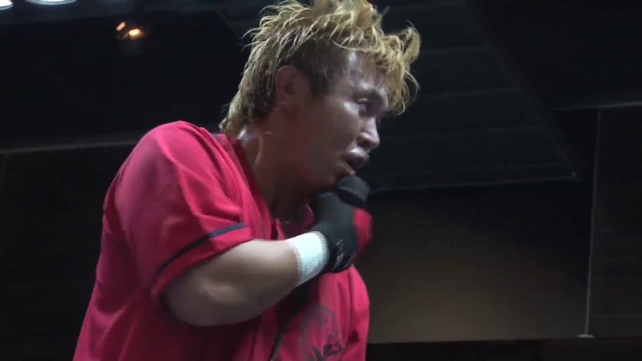 Naoki TANIZAKI vs Yuki AOKI in DOVE PRO-WRESTLING  2018.10.6 SHOW