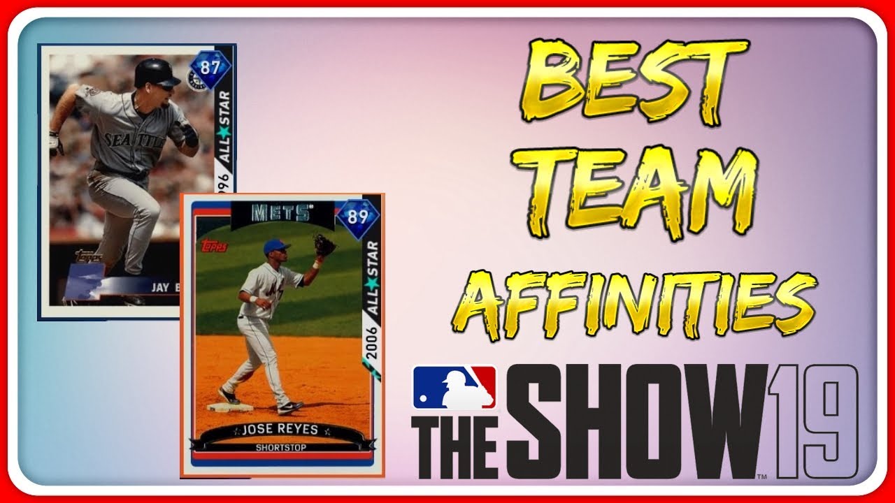 5 BEST TEAM AFFINITY PROGRAMS YOU SHOULD GRIND FOR! MLB THE SHOW 19 DIAMOND DYNASTY