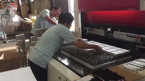 MSTM-1080A Automatic Multi-Function Hang-tag Stripping Machine(Singapore Customer