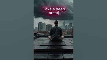 Finding Peace in Chaos: How Stoicism Helps You Stay Calm 🌪️ | 1-Minute Wisdom