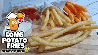 LONG POTATO FRIES NEGOSYO IDEA| PATOK NA NEGOSYO| EASY LANG GAWIN