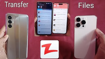 How To Transfer Files & Videos From Android To iPhone Using Zapya || How To Use Zapya App 2024