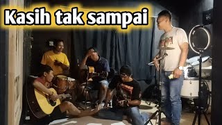 kasih tak sampai cover pengamen jalur bebas dangdut koplo akustik