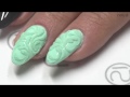 TURQUOISE TIFFANY SAND NAIL ART