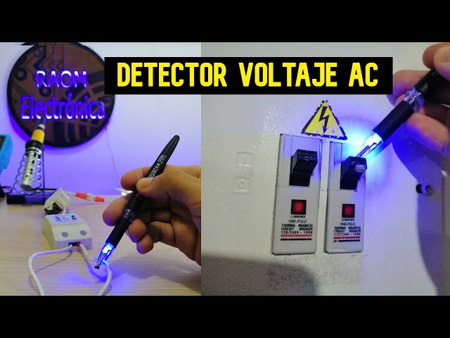 Detector de Voltaje AC casero ⚡ 