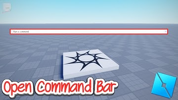 How to Open Command Bar in Roblox Studio! (2025)