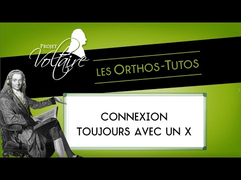 Connexion toujours avec un x