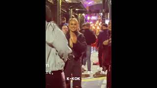 She Walked In Manchester and Owned the🥵 Moment#momoshorts  #UKVibes #StreetStyle #FYP