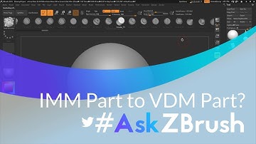 #AskZBrush: “Is there a way to convert an Insert Mesh Brush part to a VDM Brush part?”