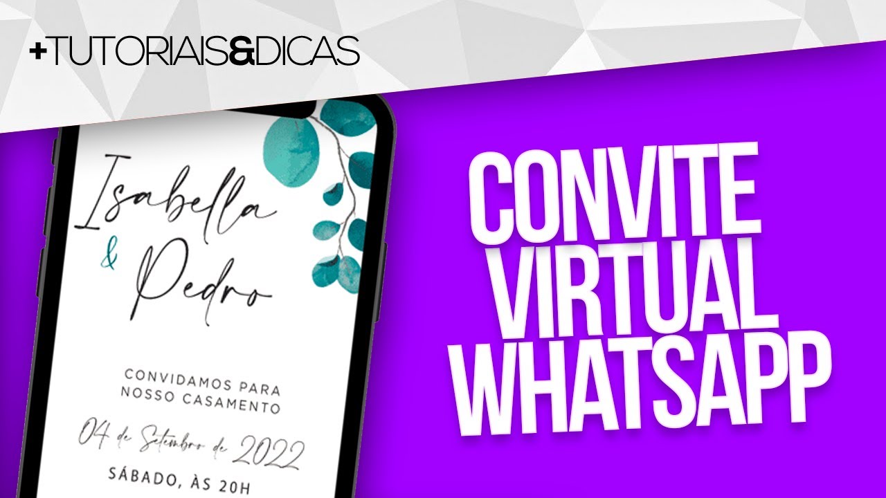 Convites de casamento virtual edite grátis online 