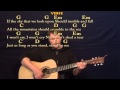 Stand By Me (Ben E King) Guitar Strum Cover Lesson in G with Lyrics/Chords