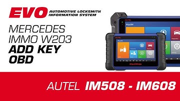EVO - New Video ADD Key OBD with Autel IM Tools. - EVO AUTO PRO