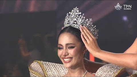 Miss Universe Thailand 2024 is Opal Suchata from BANGKOK! (Crowning Moment)