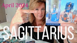 SAGITTARIUS : Radical SOLUTION But Super EFFECTIVE | April 2024 Monthly Zodiac Tarot Reading