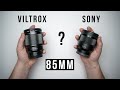 Viltrox 85mm f1.8 Sony lens (FULL FRAME)