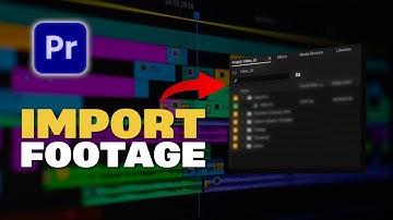 How To Import Video In Premiere Pro 2024 | Editing Magic