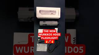 THE NEW WURKKOS HD05 FLASHLIGHT IS SWEET! 🔥🔦🔥  #youtubeshorts #flashlight #edc