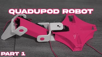 Robot "Quadupod" Part 1 |1 Leg