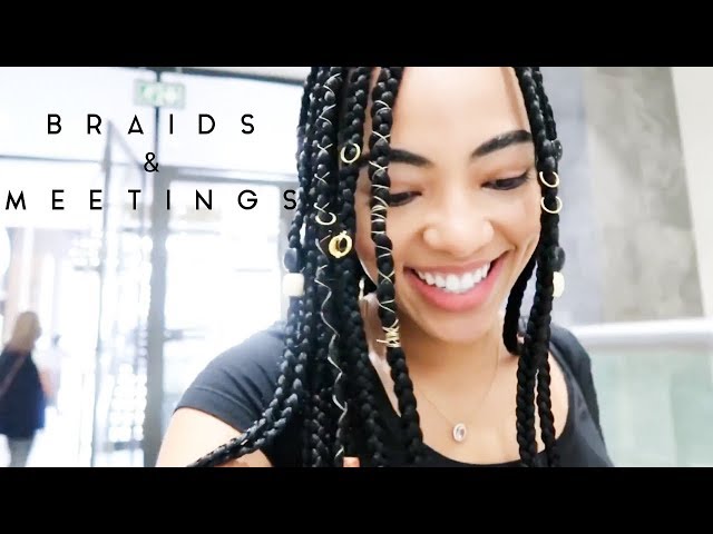 VLOG | Braids and Meetings