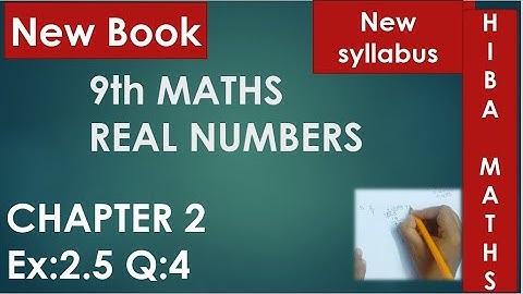 9th maths chapter 2 exercise  2.5 question 4 new book new syllabus tn samacheer maths solutions