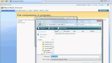 SharePoint Folder Download as Zip File