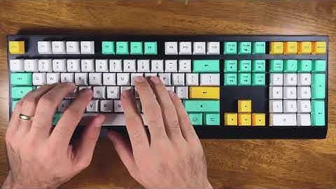 Wooting two lekker edition - sound check