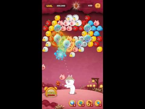 Line bubble game 2 level 574라인버블 레벨 574 LINE バブル２stage 574