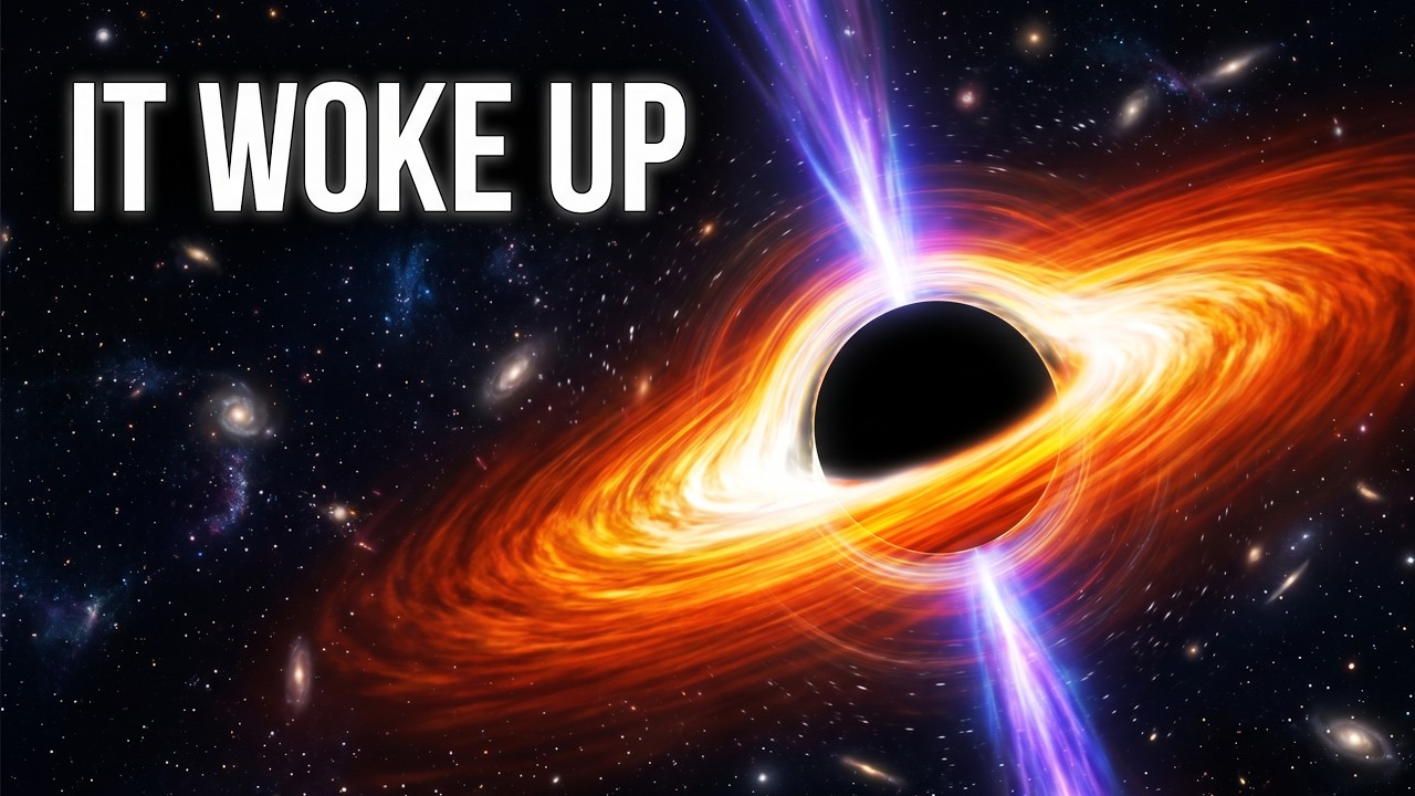A Supermassive Black Hole Just Woke Up After 100 Million Years - YouTube