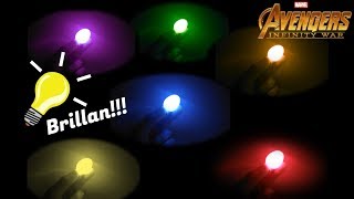 Como hacer las gemas del infinito - Brillan - Infinity War - Stan Lee