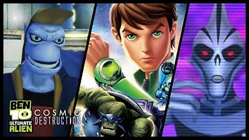 Ben 10 Cosmic Destruction Walkthrough Part 12 (PS3, X360, PS2, PSP, Wii) 100% Amazon Boss
