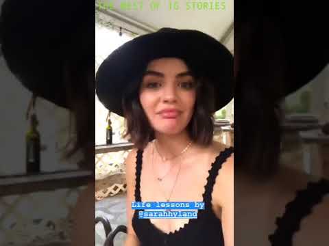 Lucy Hale Instagram Stories 03 September 18 Youtube