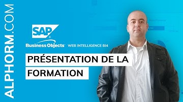 Formation SAP BusinessObjects Web Intelligence BI4 : Niveau Débutant Vidéo présentation