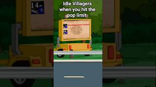 Poor Idle Villagers 😢