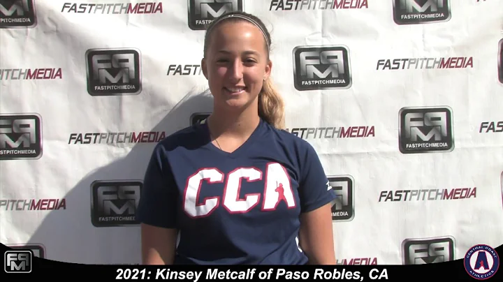 2021 Kinsey Metcalf Lefty Pitcher and First Base S...